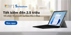 Banner Surface Pro 7 Plus