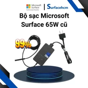 Bộ sạc Microsoft Surface 65W cũ