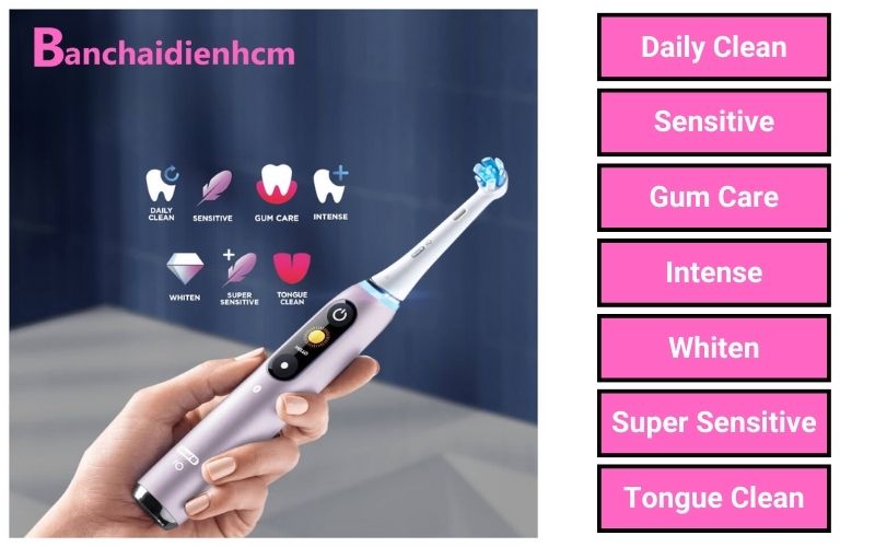 7 chế độ trên Oral-B iO Series 9