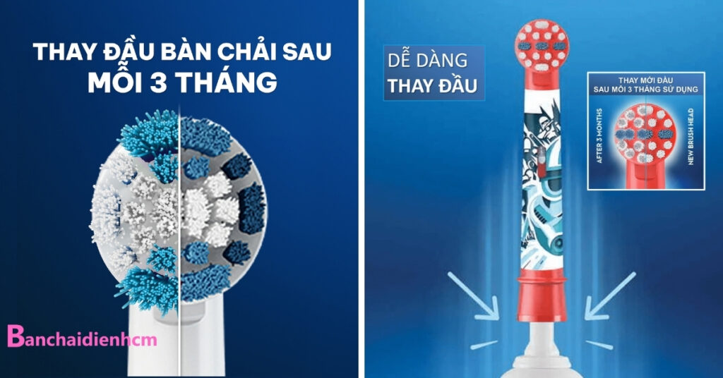 Bàn chải điện Oral-B Kids