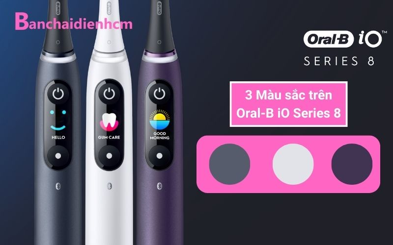 3 Màu sắc trên Oral-B iO Series 8