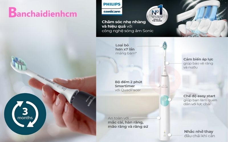 Những nổi bật của Philips Sonicare 4100