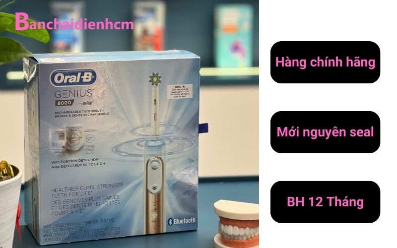 Bàn chải điện Oral-B Genius 8000 tại Banchaidienhcm