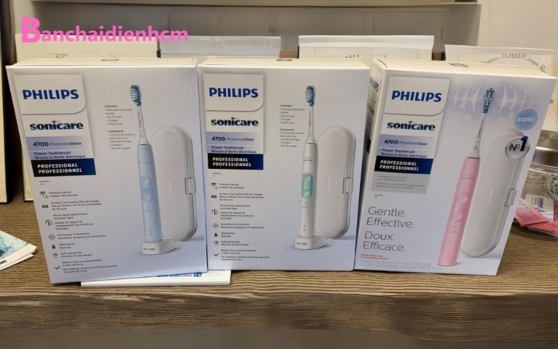 Philips Sonicare 4700 có 3 màu