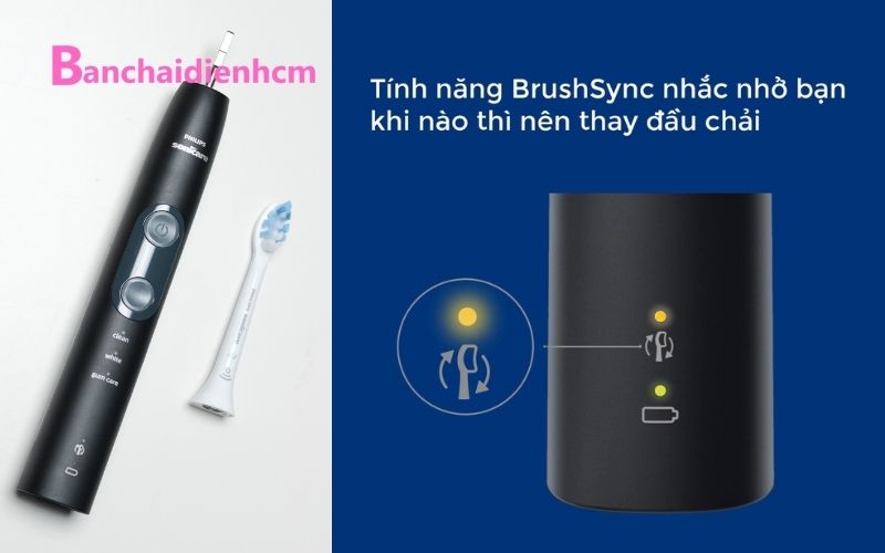 Tính năng Brush Sync trên Philips 5300