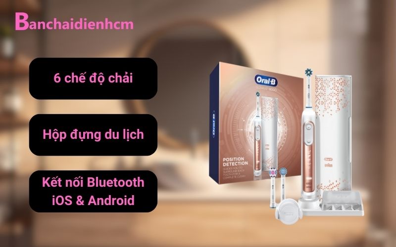 Tính năng bàn chải điện Oral-B Genius 8000