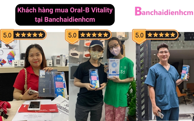 Khách hàng mua Oral-B Vitality