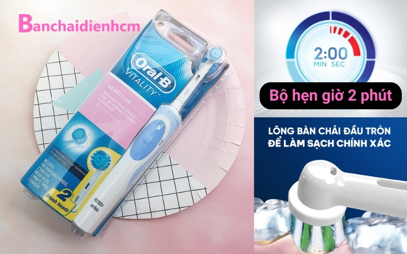 Tính năng bàn chải điện Oral-B Vitality