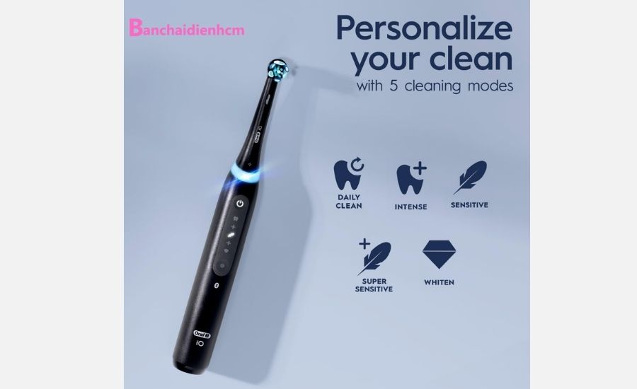 Chế độ Daily Clean trên bàn chải điện Oral-B iO Series 5 giúp làm sạch răng hàng ngày