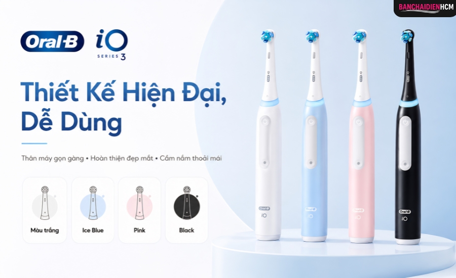 Bàn chải điện Oral-B iO Series 3 Chính Hãng