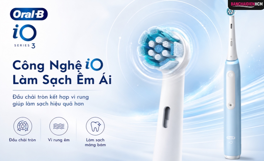 Bàn chải điện Oral-B iO Series 3 Chính Hãng