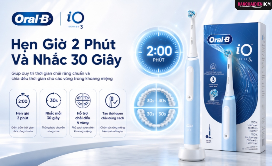 Bàn chải điện Oral-B iO Series 3 Chính Hãng