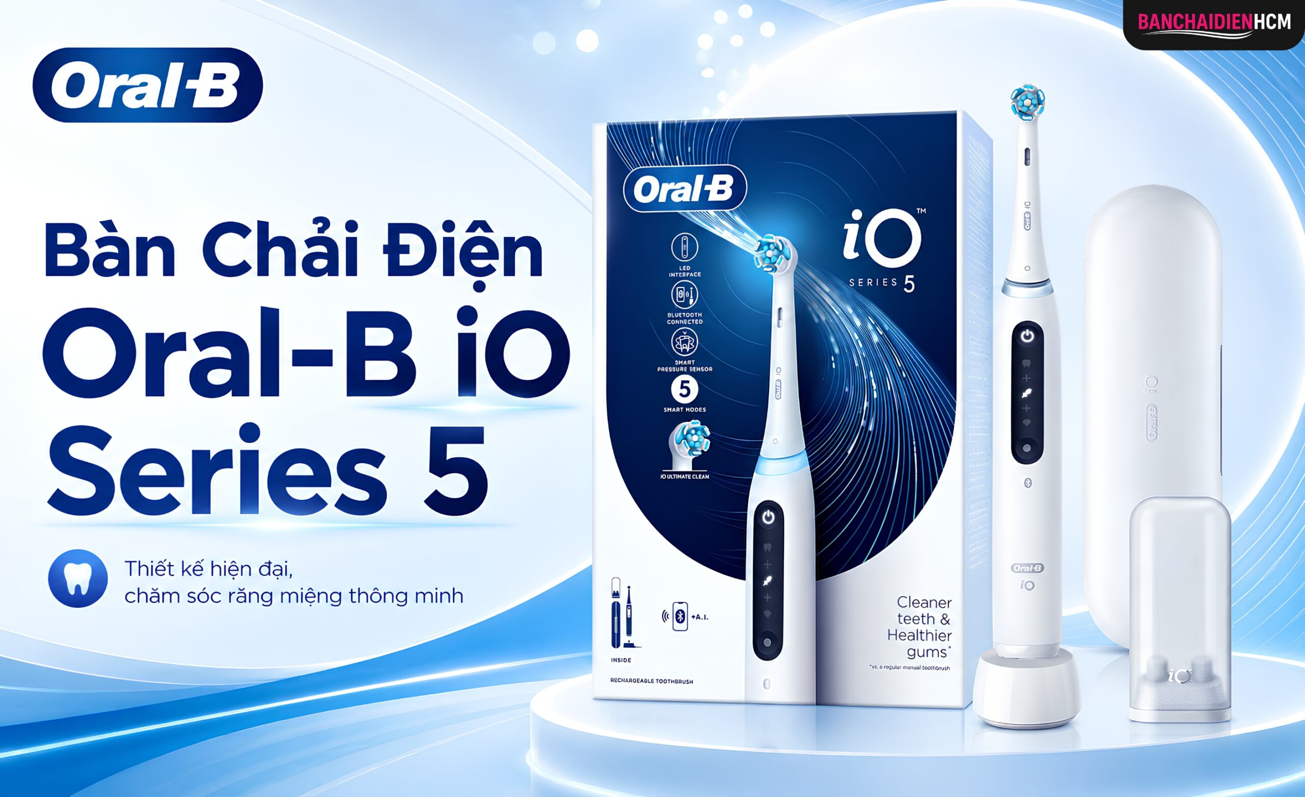 Bàn Chải Điện Oral B iO Series 5 Chính Hãng