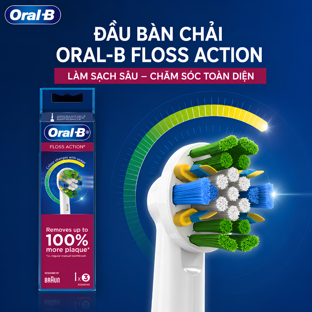 Đầu bàn chải Oral B Floss Action