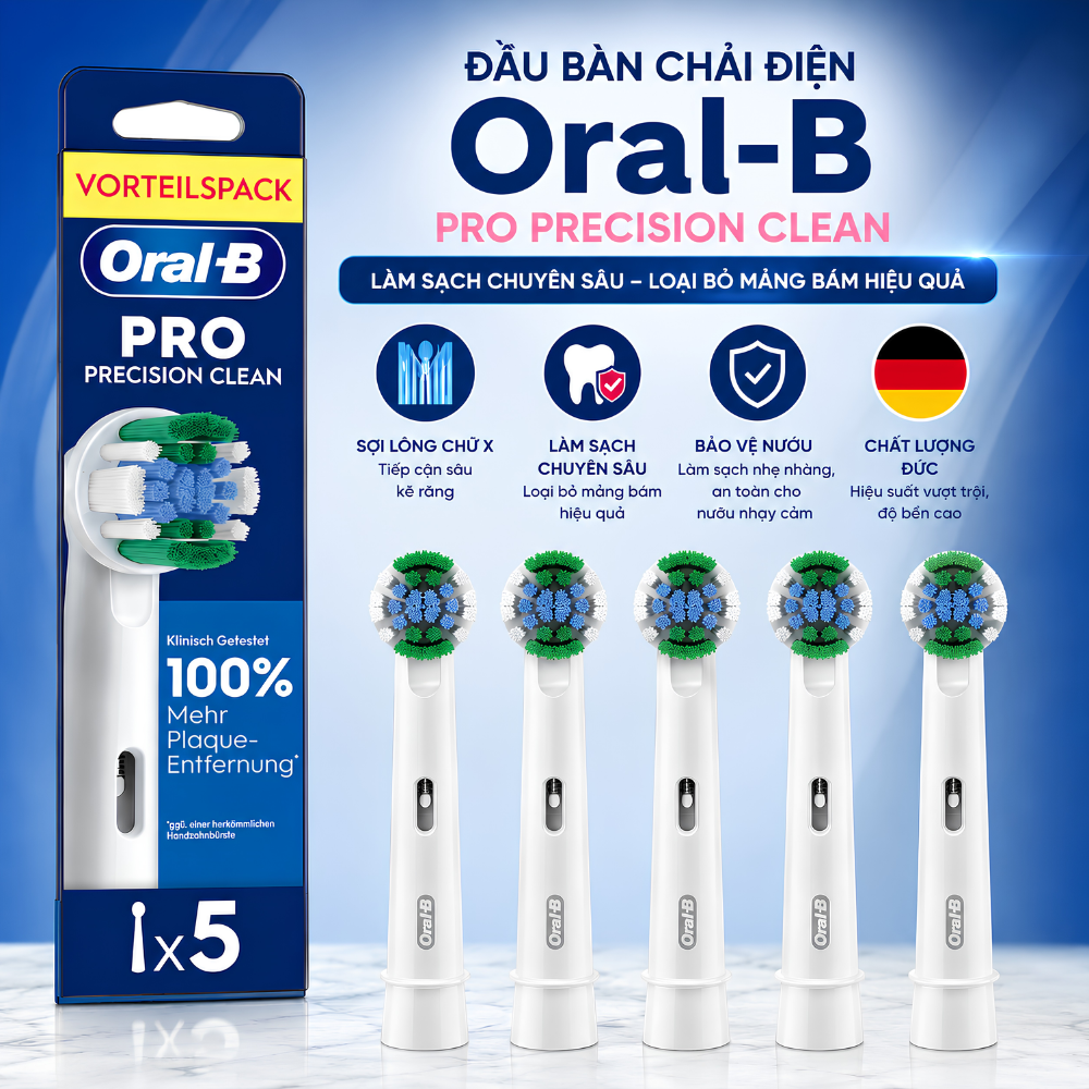 Đầu bàn chải điện Oral B Precision Clean