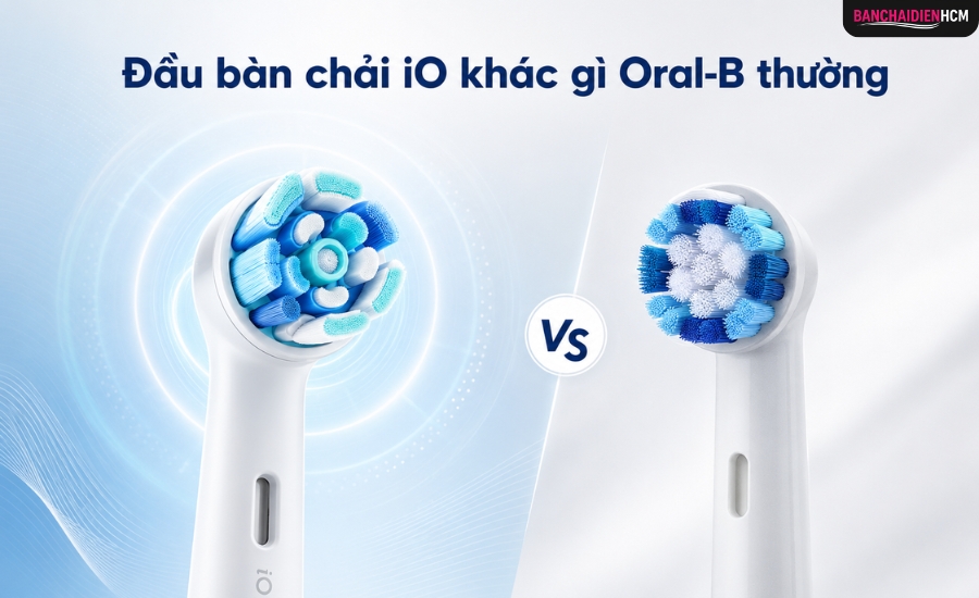 Đầu Bàn Chải Oral-B iO Có Gì Khác