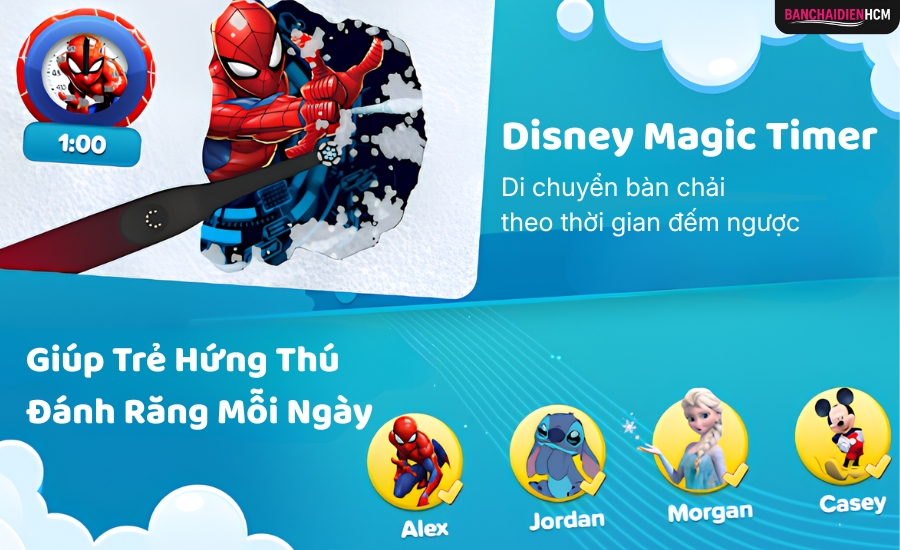 Disney Magic Timer Giúp Trẻ Hứng Thú Đánh Răng Mỗi Ngày