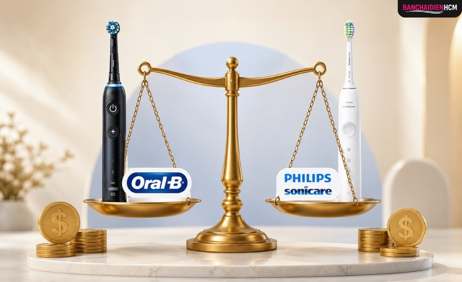 Giá Thành Của Oral B Và Philips