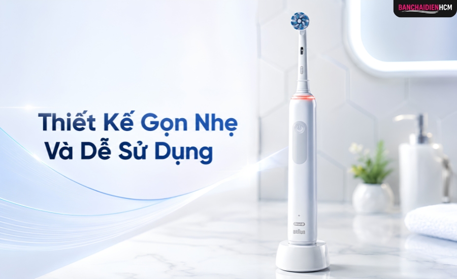 Thiết kế Bàn chải điện Oral B Pro 3 3000