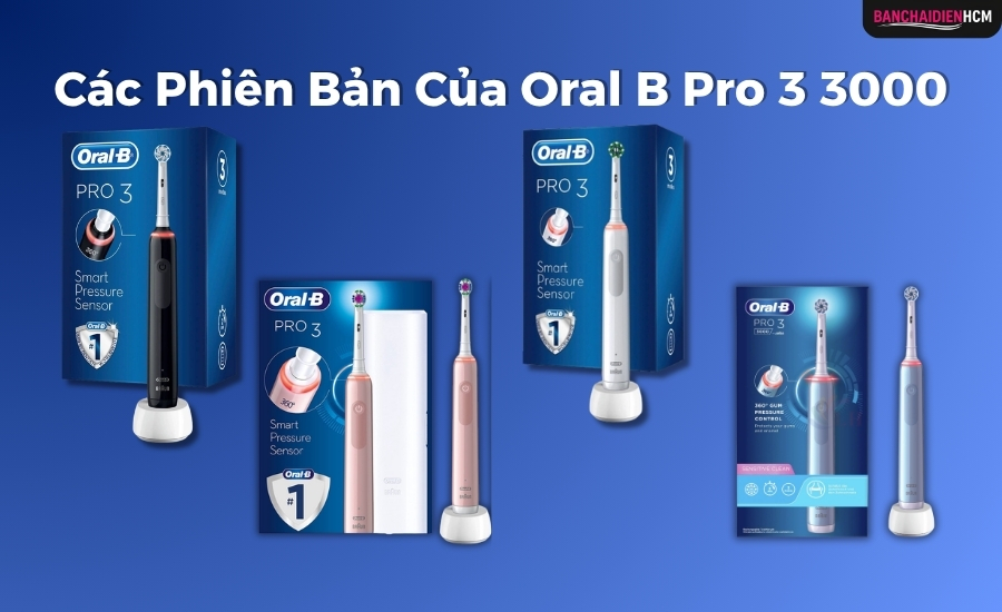 Bàn chải điện Oral B Pro 3 3000