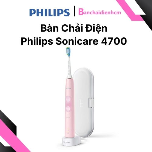 Bàn chải điện Philips Sonicare 4700 Chính Hãng - Ảnh 2
