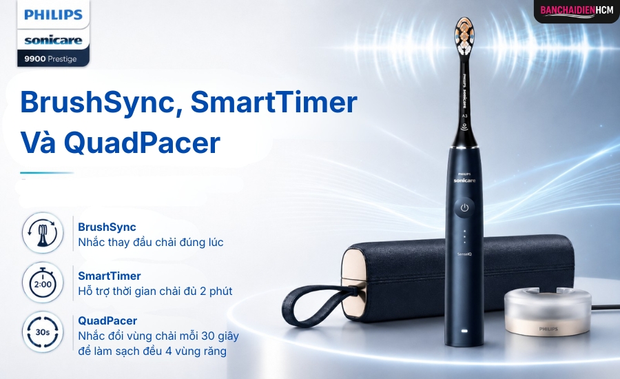 Vai Trò Của BrushSync, SmartTimer Và QuadPacer