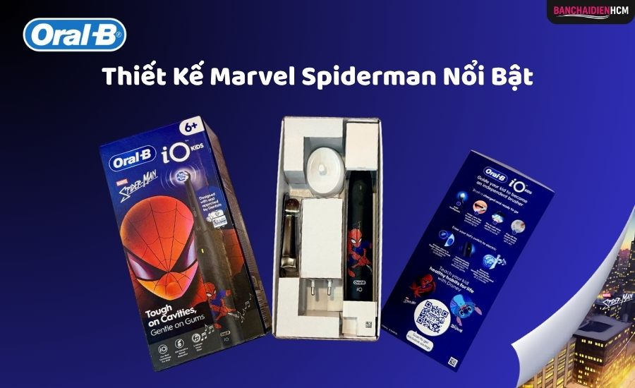 Thiết kế Spiderman nổi bật