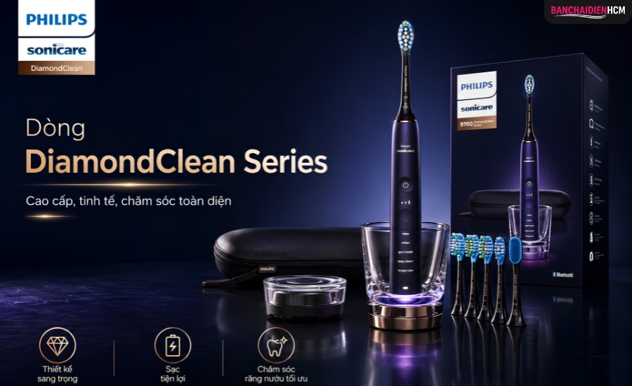 Dòng DiamondClean Series: Thiết Kế Sang Trọng Và Trải Nghiệm Cao Cấp