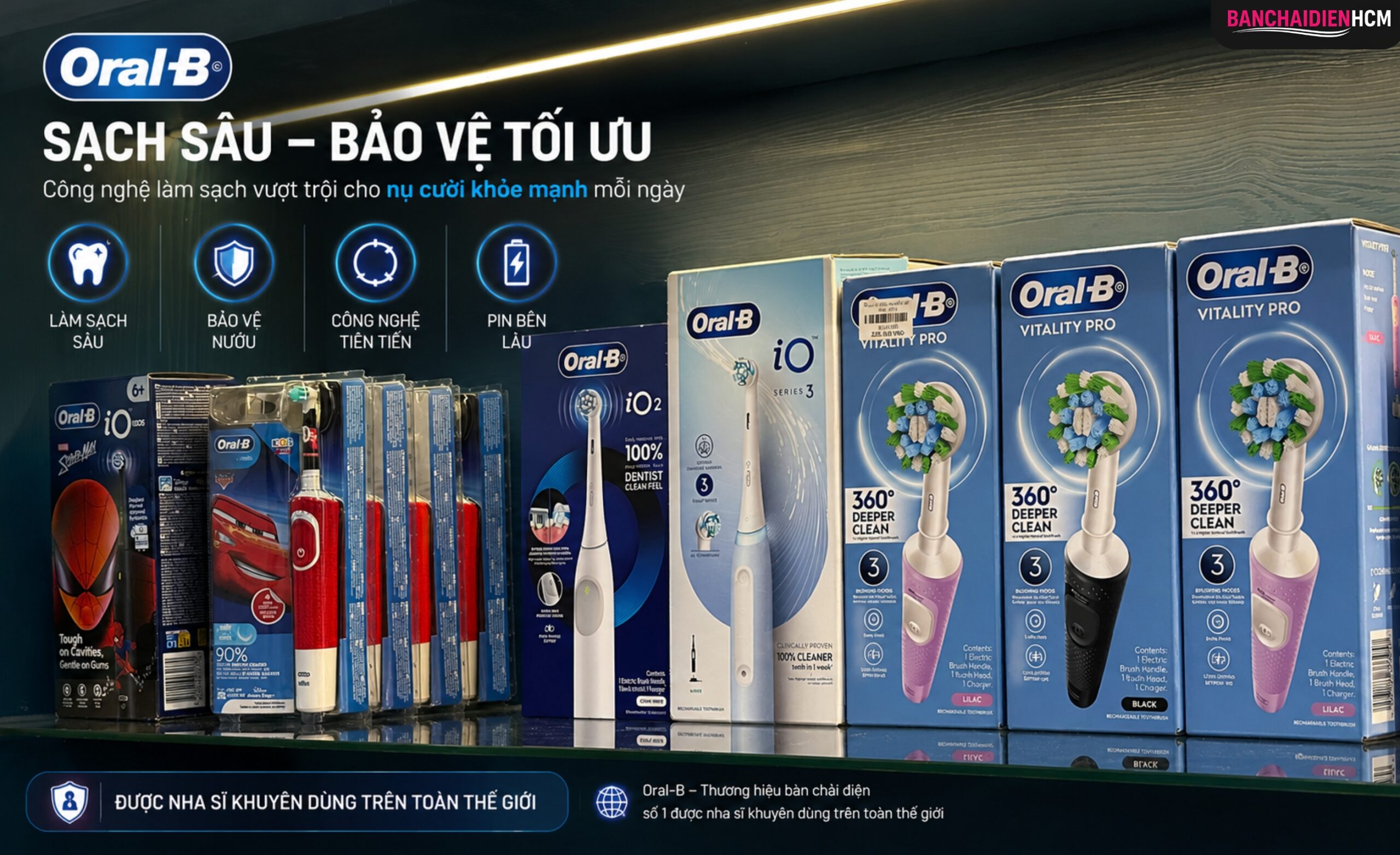 Mua Thiết Bị Chăm Sóc Răng Miệng Tại  Banchaidienhcm