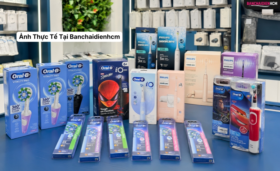 Mua Bàn Chải Điện Oral B Chính Hãng Tại Banchaidienhcm