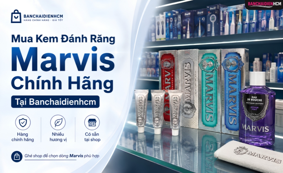 Mua Kem Đánh Răng Marvis Chính Hãng Tại Banchaidienhcm