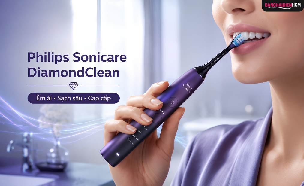Trải Nghiệm Dùng Bàn Chải Điện Philips Sonicare DiamondClean