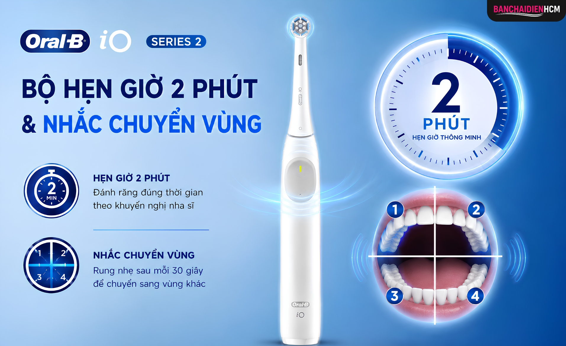 Bộ Hẹn Giờ Thông Minh Giúp Đánh Răng Đủ Thời Gian