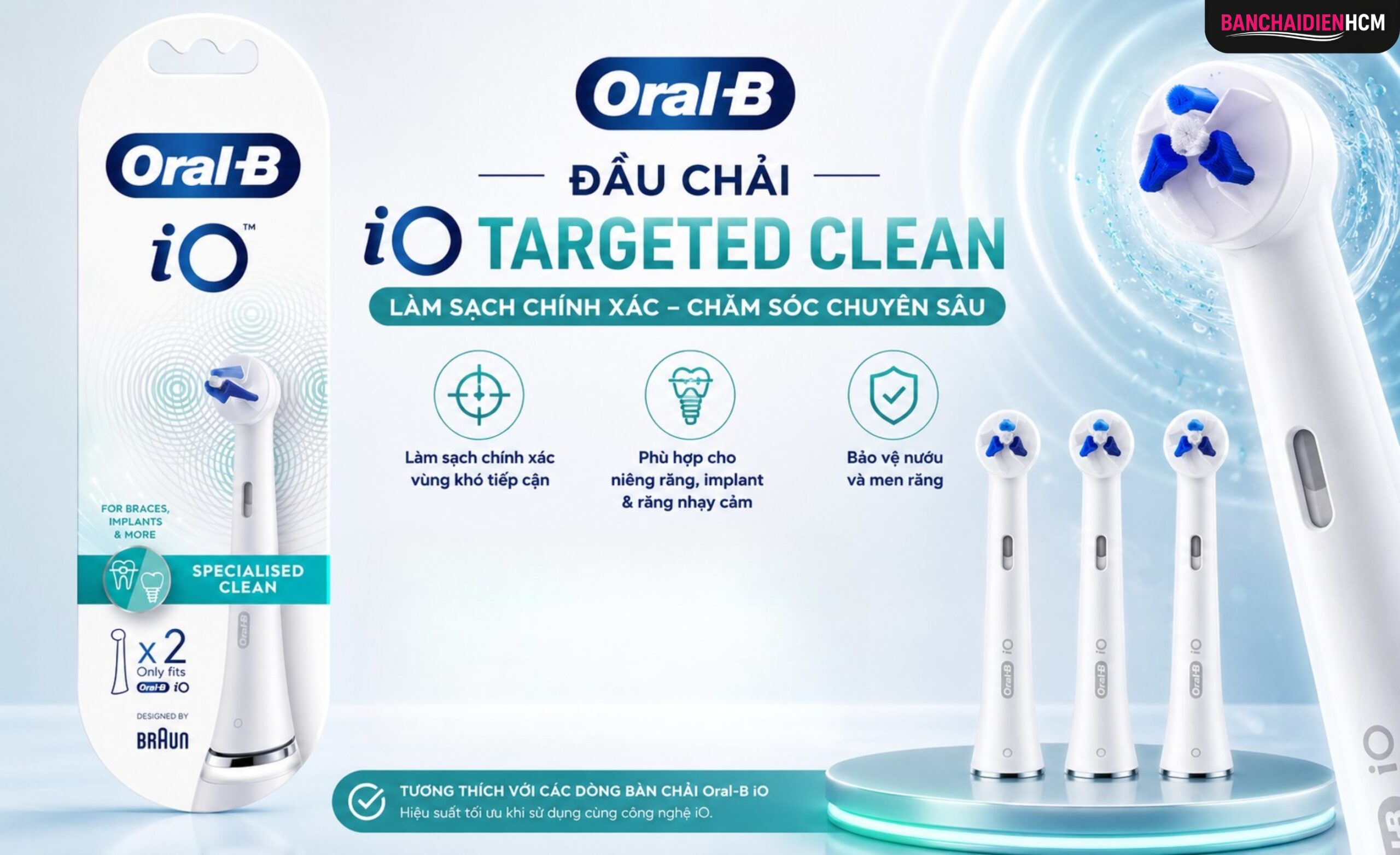 Đầu iO Targeted Clean